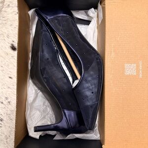 Elegant Navy Heels